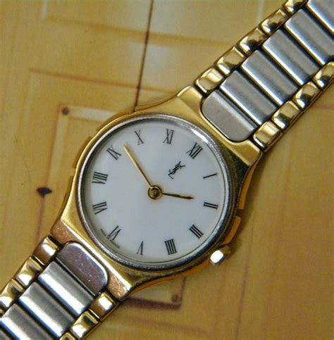 vintage yves saint laurent watch|yves saint laurent bracelets.